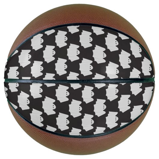 Halloween, Scary Ghost, Trick Or Treat, Boo バスケットボール (正面)