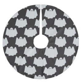 Halloween, Scary Ghost, Trick Or Treat, Boo ブラッシュドポリエステルツリースカート