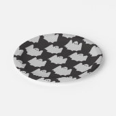 Halloween, Scary Ghost, Trick Or Treat, Boo ペーパープレート (アングル)