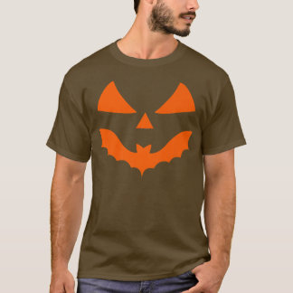 Halloween scary pumpkin jack o lantern jackolanter tシャツ