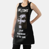 HALLOWEEN SCARY WITCH HUMOR  エプロン (インサイチュ)