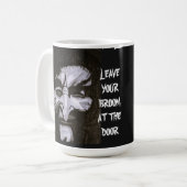 HALLOWEEN SCARY WITCH HUMOR  コーヒーマグカップ (正面左)