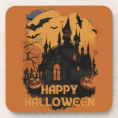 Halloween-Schloss unter Mondlicht コースター (正面)