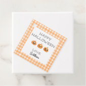 Halloween School Class Party Gift Treat Tag フェイバータグ (インサイチュ)