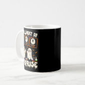 Halloween Science Ghost Teacher The Element Of Sur コーヒーマグカップ (正面左)