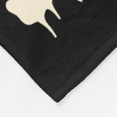 Halloween Science Ghost Teacher The Element Of Sur フリースブランケット (角)