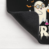 Halloween Science Ghost Teacher The Element Of Sur マウスパッド (コーナー)