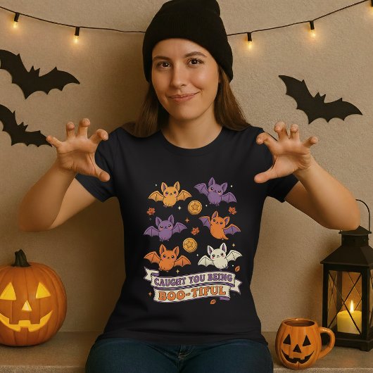 Halloween Shirt; Caught You Being BOO-tiful Tシャツ