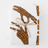 Halloween Six Seven Meme Sign Language 67 Mason  ラッピングペーパーシート (インサイチュ)