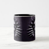 Halloween Skeleton 3D Mug ツートーンマグカップ (中央)