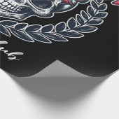 Halloween Skeleton Club ラッピングペーパー (角)