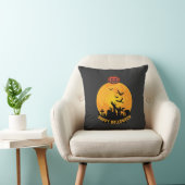 Halloween Skeleton Hands T-Shirt | Funny Spooky Pu クッション (椅子)
