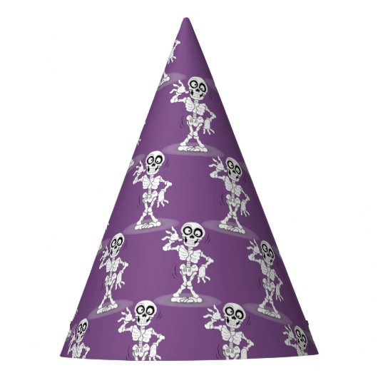 Halloween Skeleton Party Hat パーティーハット (正面)