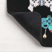 Halloween Skeleton Zombie Gaming Controllers Mummy マウスパッド (コーナー)