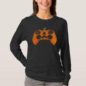 Halloween Skeleton Zombie Gaming Controllers Mummy Tシャツ (正面)