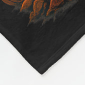 Halloween Skeleton Zombie Mummy Gaming Controller フリースブランケット (角)