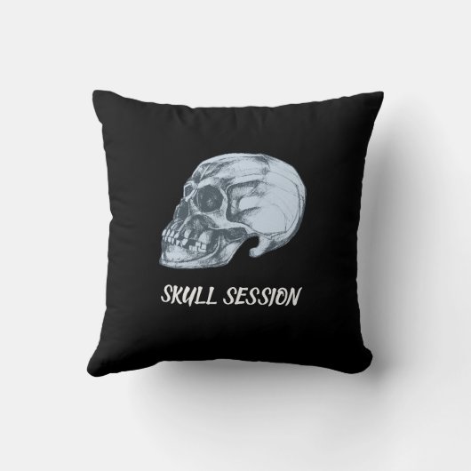 Halloween Skull Session クッション (裏面)
