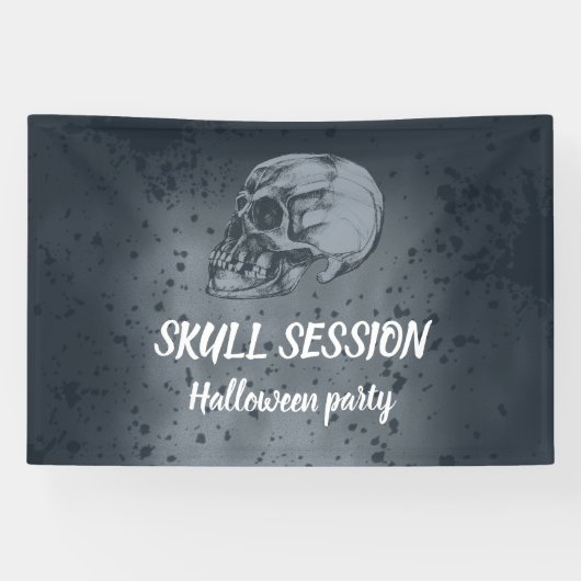 Halloween Skull Session 横断幕 (横)