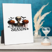 Halloween Skull Skeleton フォトプラーク (側面)