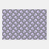  Halloween Skulls & Sweet Hearts Wrapping Paper ラッピングペーパーシート (正面3)