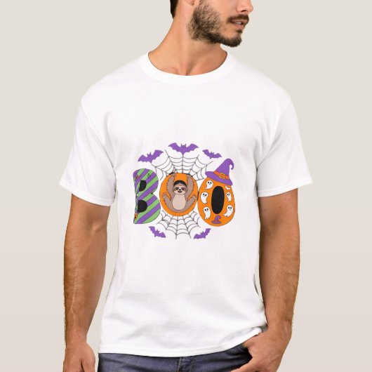 Halloween Sloth Cute Essential T-Shirt Tシャツ (正面)