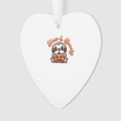 Halloween Sloth Slow and Spooky Cute Sloth Pumpkin オーナメント (正面)