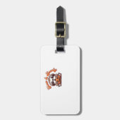 Halloween Sloth Slow and Spooky Cute Sloth Pumpkin ラゲッジタグ (正面縦)