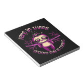 Halloween Sloth (ver.1) Classic T-Shirt ノートパッド (アングル)