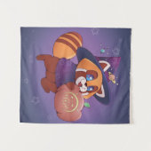 Halloween Space Panda タペストリー (正面(横))