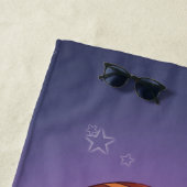 Halloween Space Panda ビーチタオル (インサイチュ)