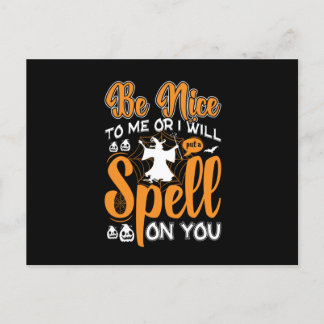 Halloween Spell On You Birthday ポストカード