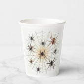 Halloween Spider Paper Cups 紙コップ (裏面)