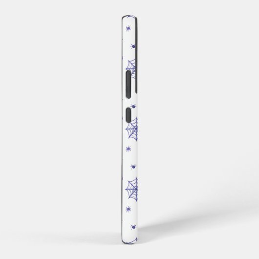 Halloween Spider Web and Candy Pattern Samsung Galaxyケース (右側面)