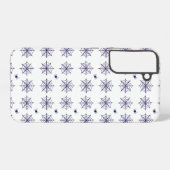 Halloween Spider Web and Spider Pattern Samsung Galaxyケース (裏面横)