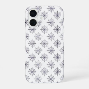 Halloween Spider Web Pattern iPhone 16ケース