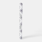 Halloween Spider Web Pattern iPhone 16ケース (右側面)