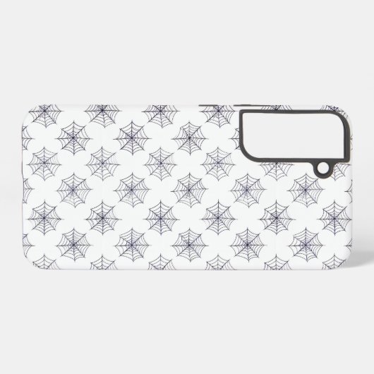 Halloween Spider Web Pattern Samsung Galaxyケース (裏面横)
