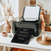 Halloween Spiderweb Baby Shower Diaper Raffle Sign ポスター