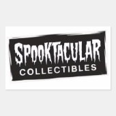 Halloween Spooktacular 長方形シール (正面)
