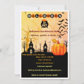 Halloween Spooktacular Party 招待状 (正面)