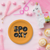 Halloween spooky  ペーパープレート (パーティー)