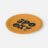 Halloween spooky  ペーパープレート (アングル)