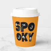 Halloween spooky  紙コップ (正面)