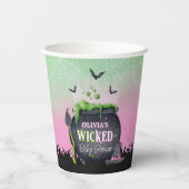 Halloween Spooky Baby Shower Paper Cups 紙コップ (裏面)