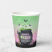 Halloween Spooky Baby Shower Paper Cups 紙コップ (正面)