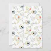 Halloween Spooky Babyshower Invitation 招待状 (裏面)