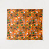 Halloween Spooky Candies Party      タペストリー (正面(横))