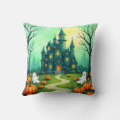 Halloween Spooky Cute Modern Collection クッション (裏面)