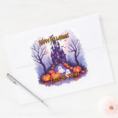 Halloween Spooky Cute Popular Collection スクエアシール (封筒)