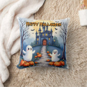 Halloween Spooky Cute Trendy Collection クッション (ブランケット)